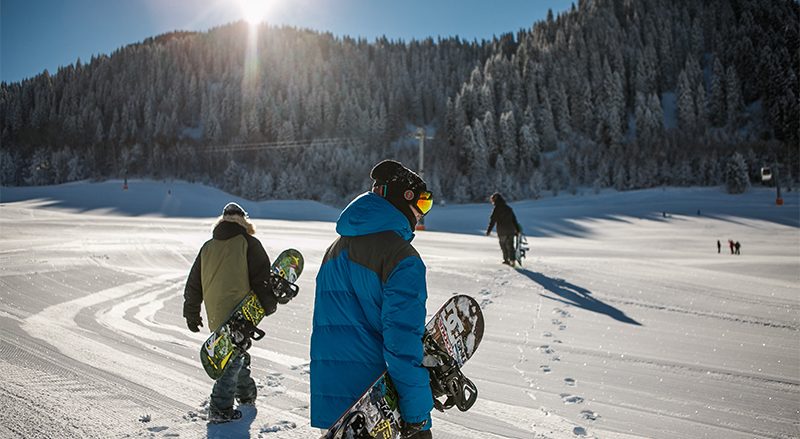 snowboard